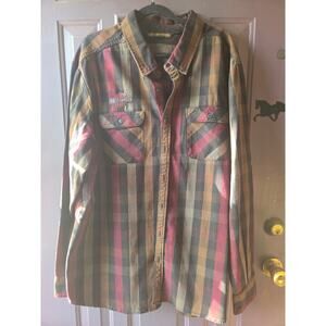 Harley Davidson Flannel Button Up Mens Size 3XL Embroided Logo New W/out Tags!!